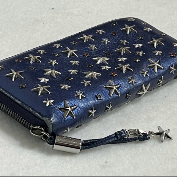 Jimmy Choo Long Star Studded Wallet - Picture 4 of 9